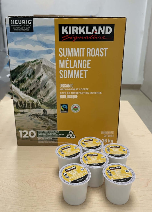 KIRKLAND Summit Roast (K-cup Pods) - Coffee-Direct