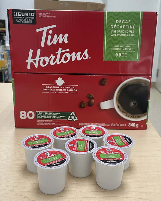 TIM HORTONS DECAF (K-Cup Pods) - Coffee-Direct